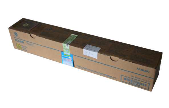 柯尼卡美能達C224e原裝碳粉 黃色