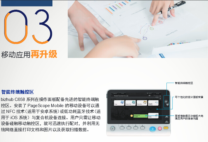 柯尼卡美能達彩色復印機C658移動應用再升級-科頤辦公 柯尼卡美能達彩色復印機C658移動應用再升級-科頤辦公