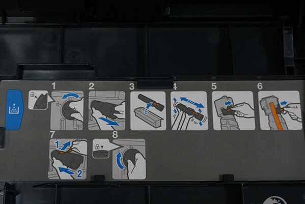 更換耗材的步驟-科頤辦公