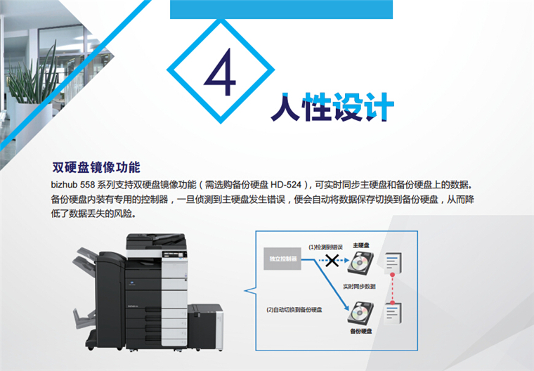 柯尼卡美能達368雙硬盤鏡像功能-科頤辦公 柯尼卡美能達368雙硬盤鏡像功能-科頤辦公