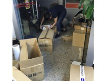 科頤辦公打包一角 今天比較整齊 發的都是柯尼卡美能達耗材